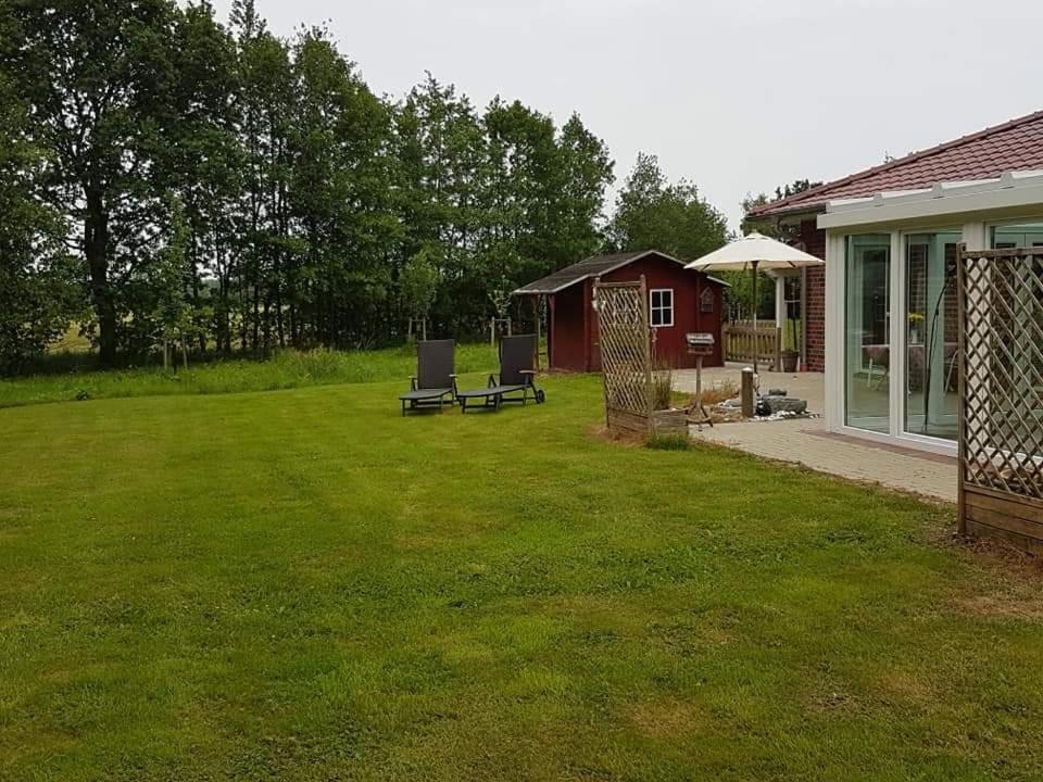 Ferienhaus Am Paradies Neuschoo Eksteriør bilde